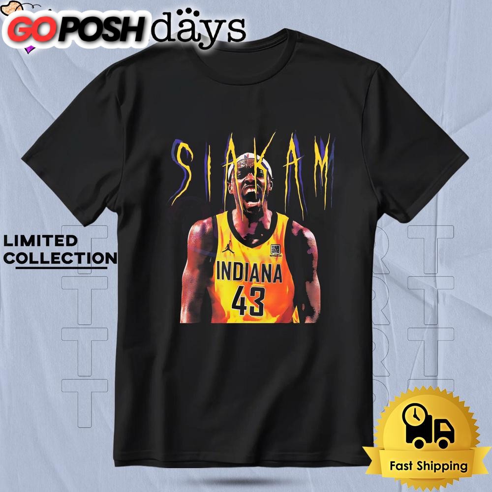 Pascal Siakam Indiana Pacers Basketball Fan Game Day T Shirt