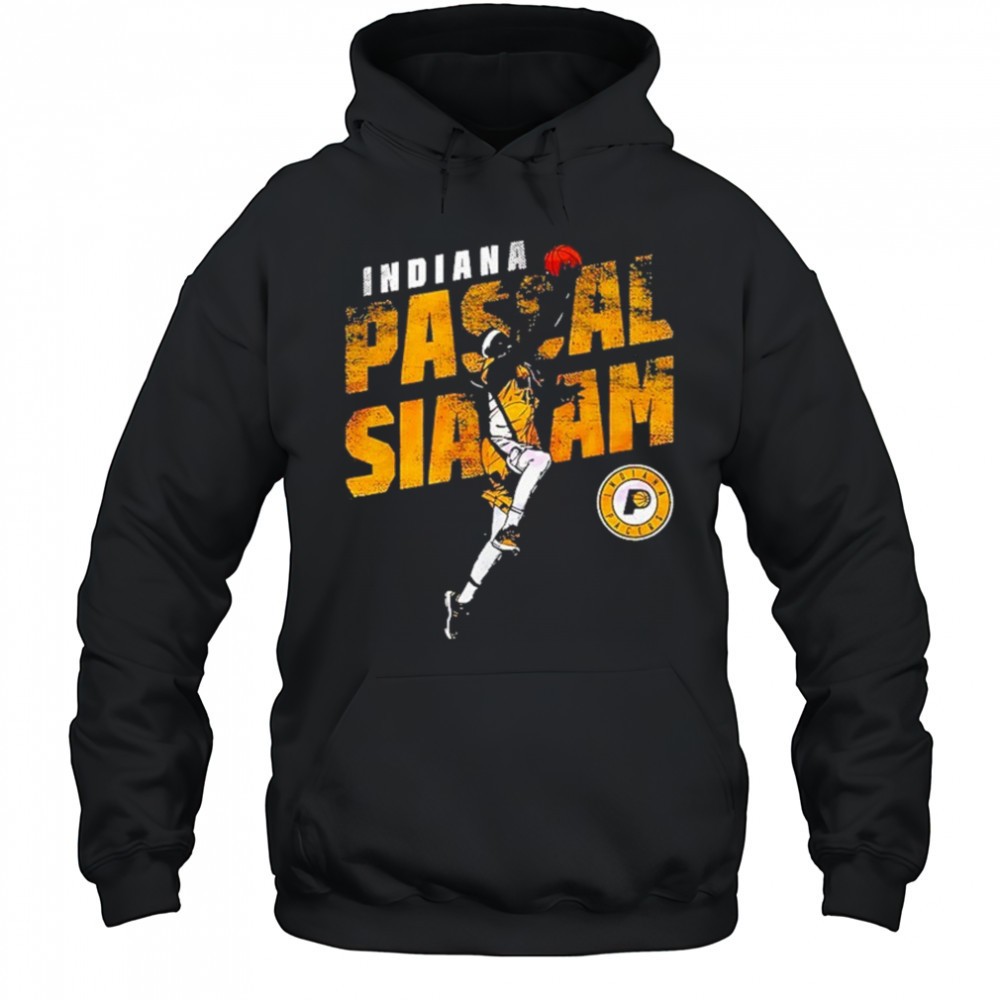 Pascal Siakam Indiana Pacers Basketball Slant Nba Player Vintage Shirt