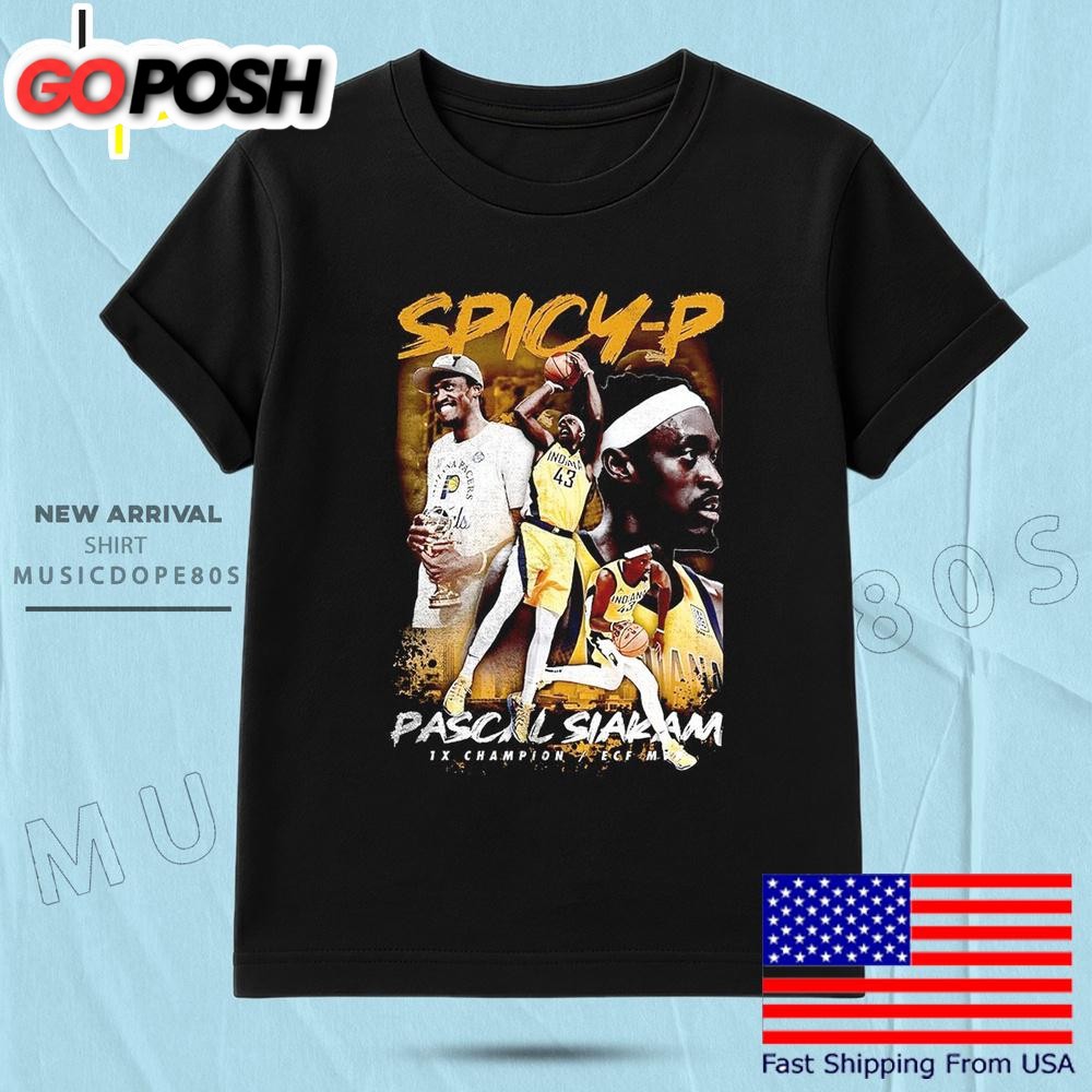 Paskal Siakam Indiana Pacers 1x Champion T Shirt