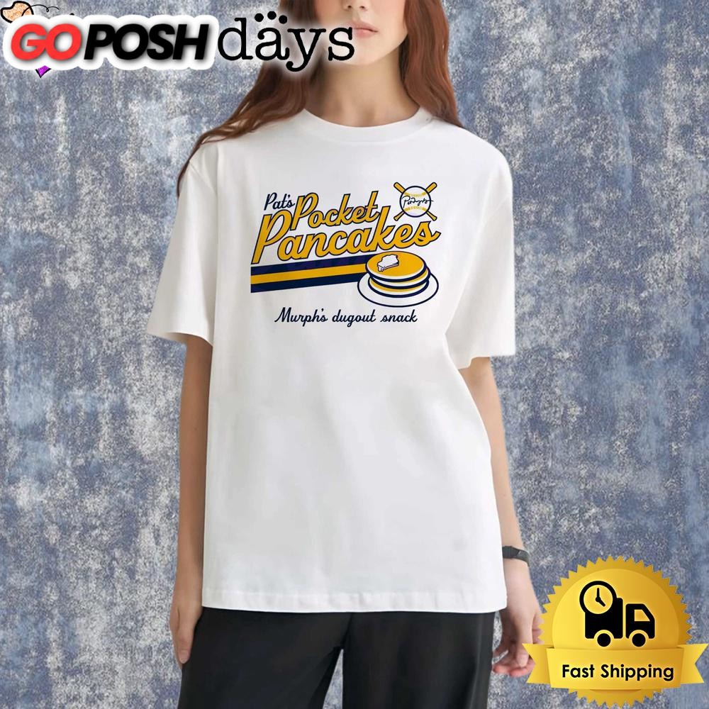 pat-murphy-pocket-pancakes-murph-dugout-snack-baseball-pancake-stack-shirt-vdnmb13z Pat Murphy Pocket Pancakes Murph Dugout Snack Baseball Pancake Stack Shirt