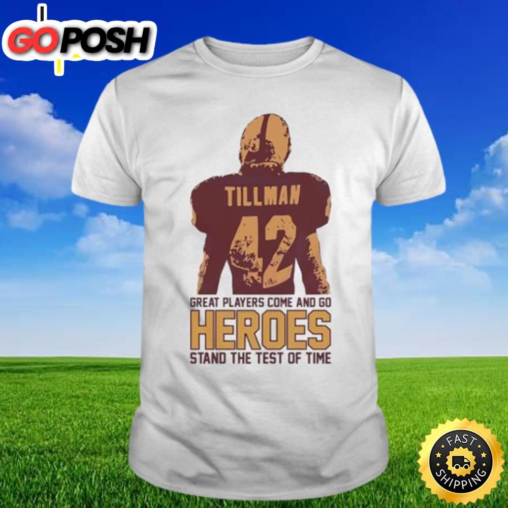 Pat Tillman Heroes White Unisex Basic T-shirt