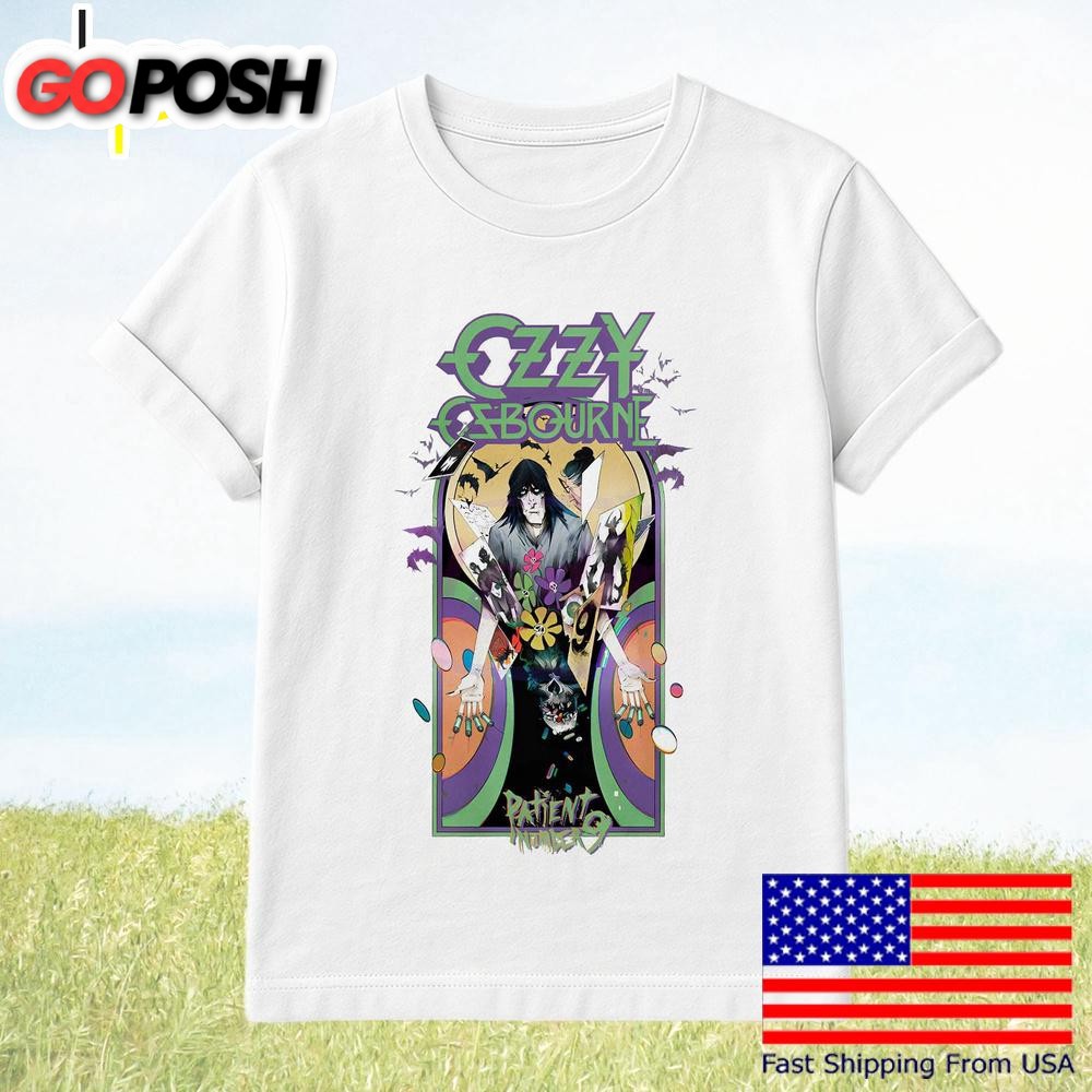Patient Number 9 Ozzy Psychedelic Gothic Comic T-Shirt