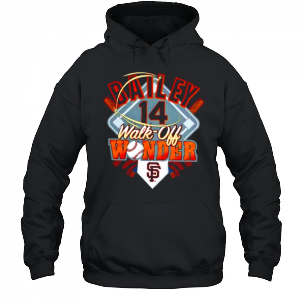 Patrick Bailey 14 San Francisco Giants Walk Off Wonder shirt