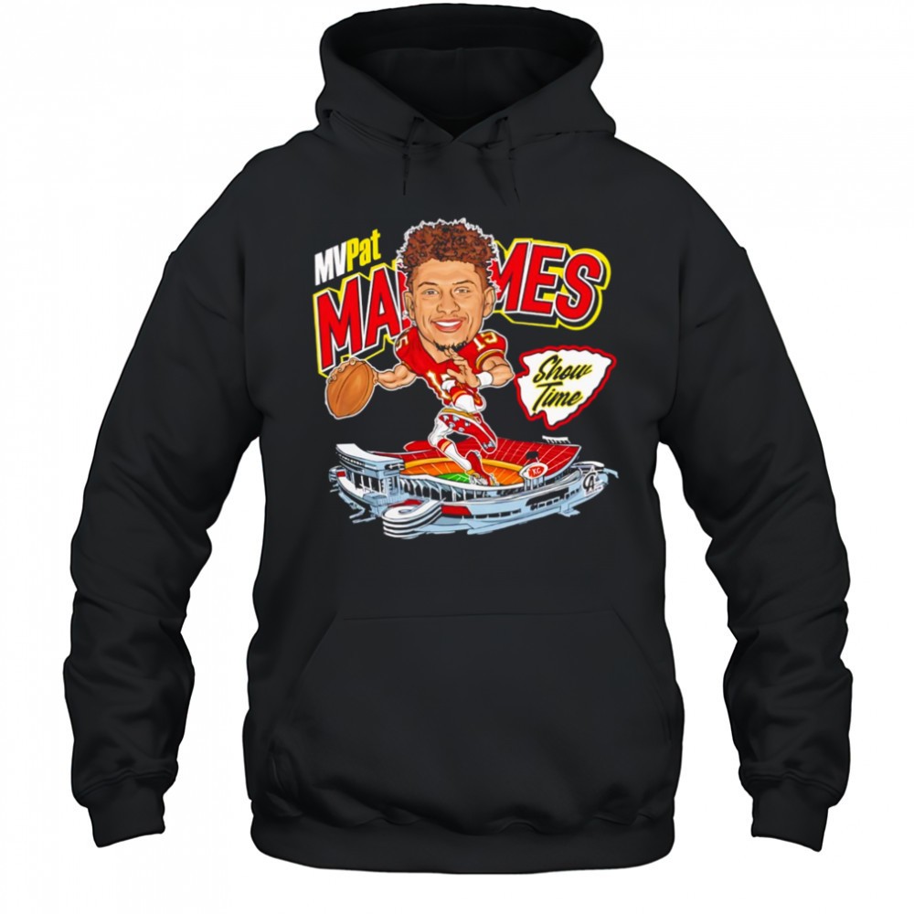 Patrick Mahomes Kansas City Chiefs showtime caricature cartoon shirt
