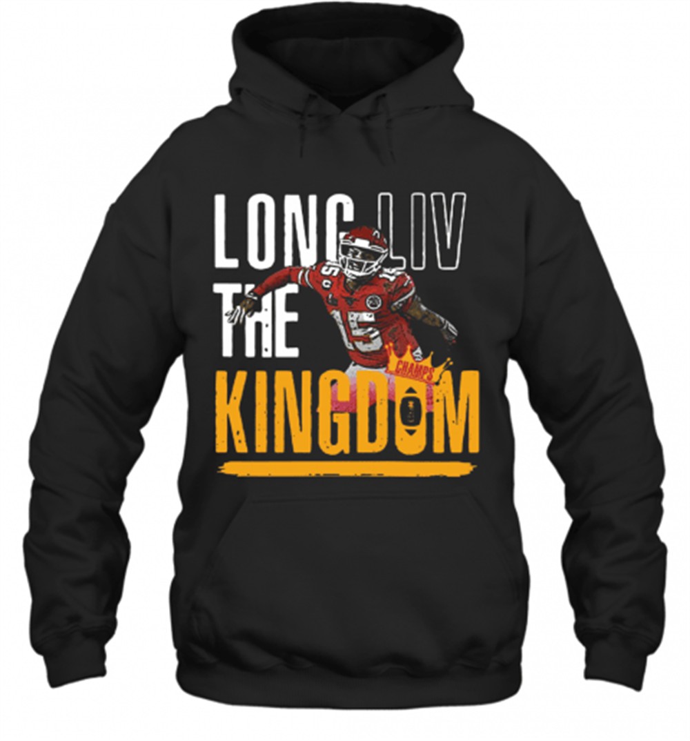Patrick Mahomes Long LIV The Kingdom T-Shirt