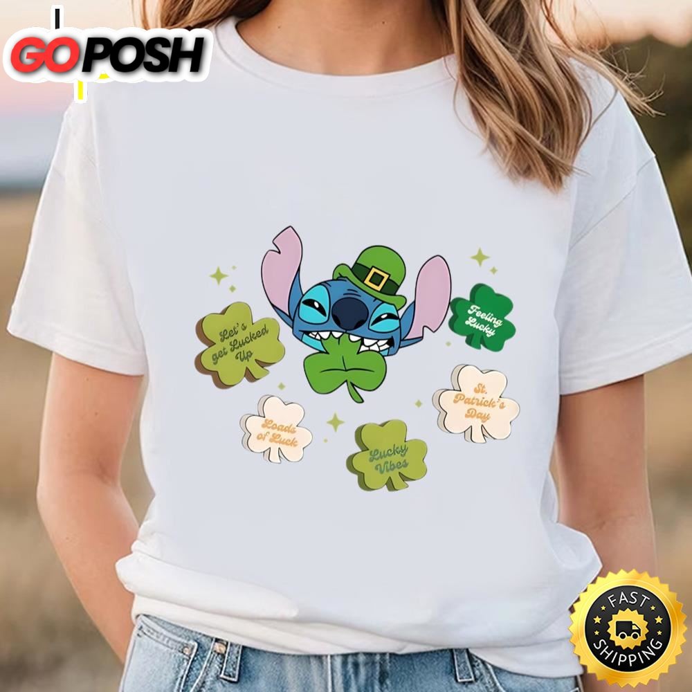 Patricks Day Stitch Lilo And Stitch T-shirts