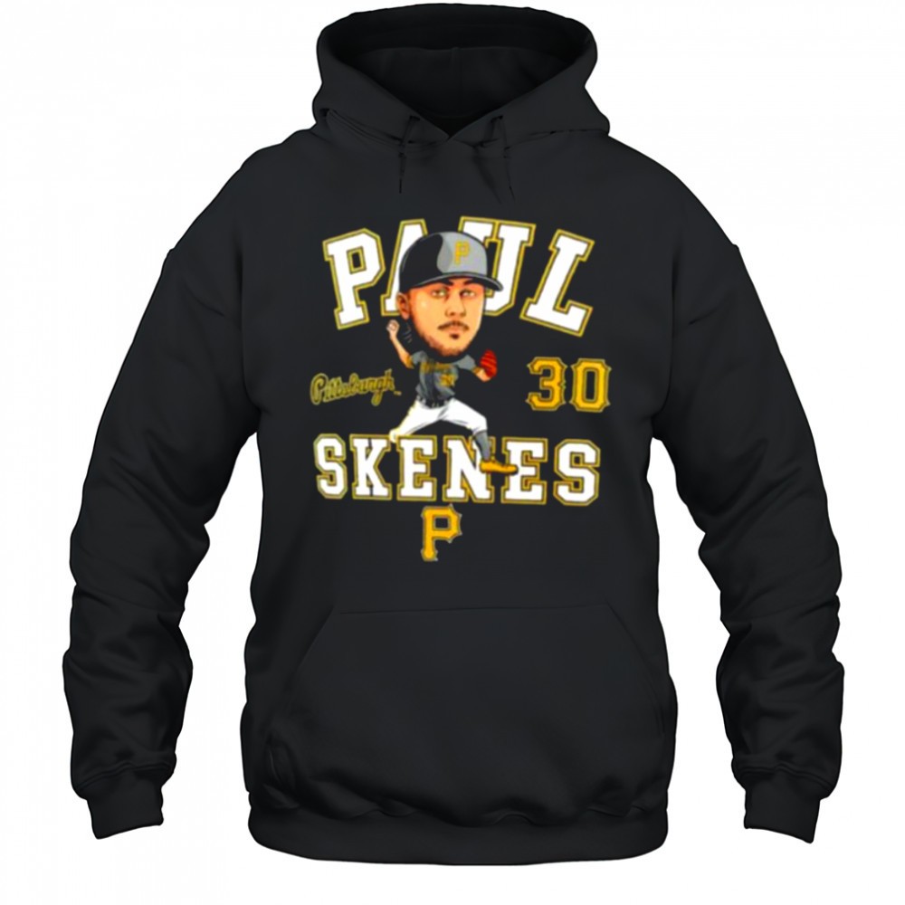 Paul Skenes #30 Pittsburgh Pirates Baseball player caricature shirt