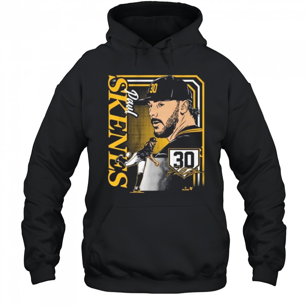 Paul Skenes Collage Frame Pittsburgh Pirates MLB Signature t-shirt