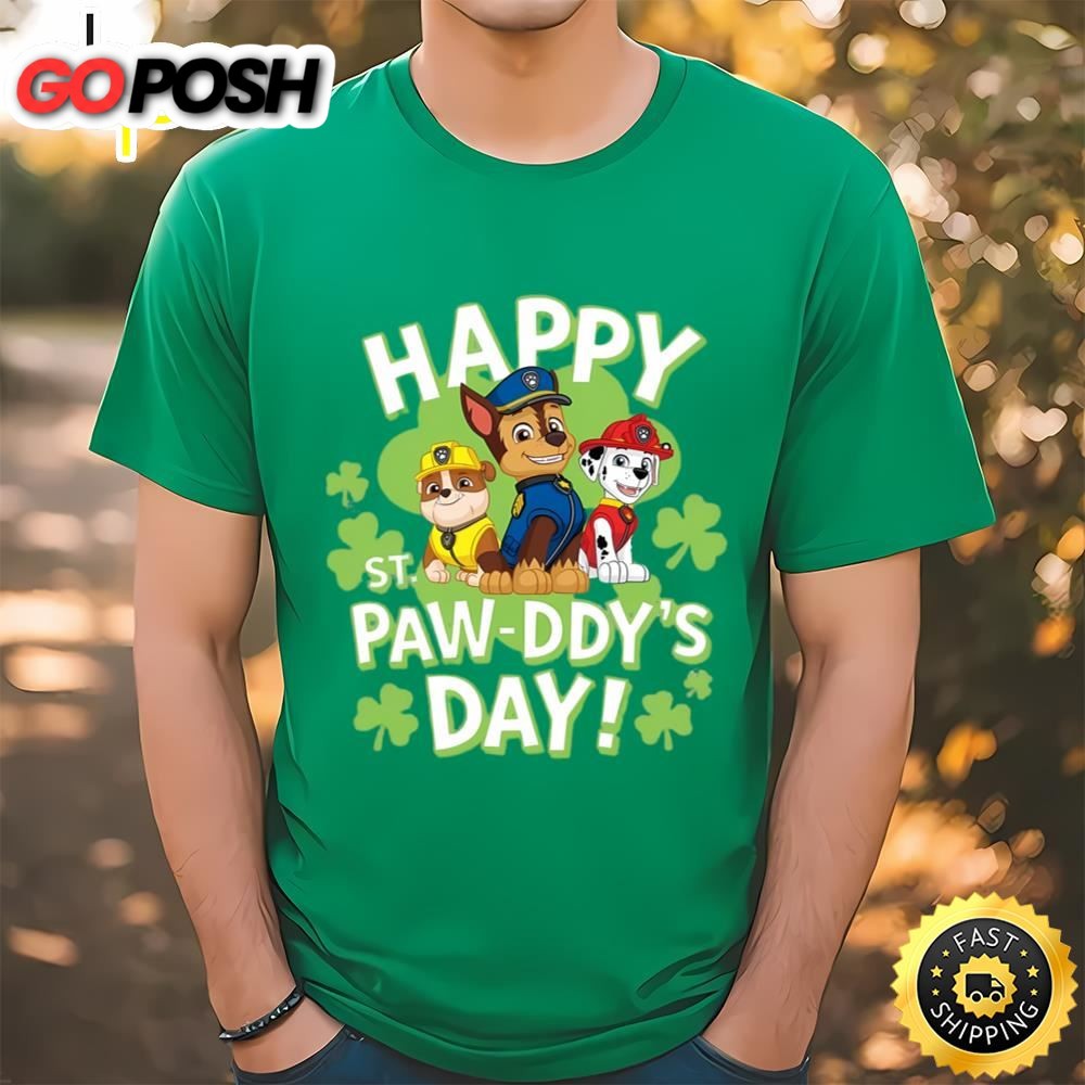 Paw Patrol St. Happy Patricks Day T-Shirt