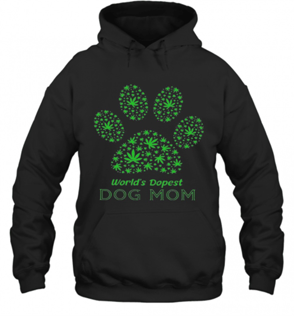 Paw WorldS Dopest Dog Mom T-Shirt