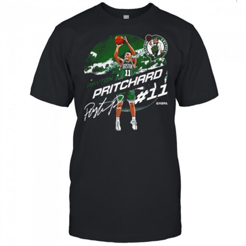 payton-pritchard-boston-celtics-nba-2025-emblem-number-11-signature-shirt-qo7url74 Payton Pritchard Boston Celtics NBA 2025 Emblem number 11 signature shirt
