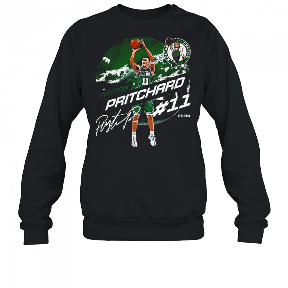 payton-pritchard-boston-celtics-nba-2025-emblem-number-11-signature-shirt-qo7url74 Payton Pritchard Boston Celtics NBA 2025 Emblem number 11 signature shirt