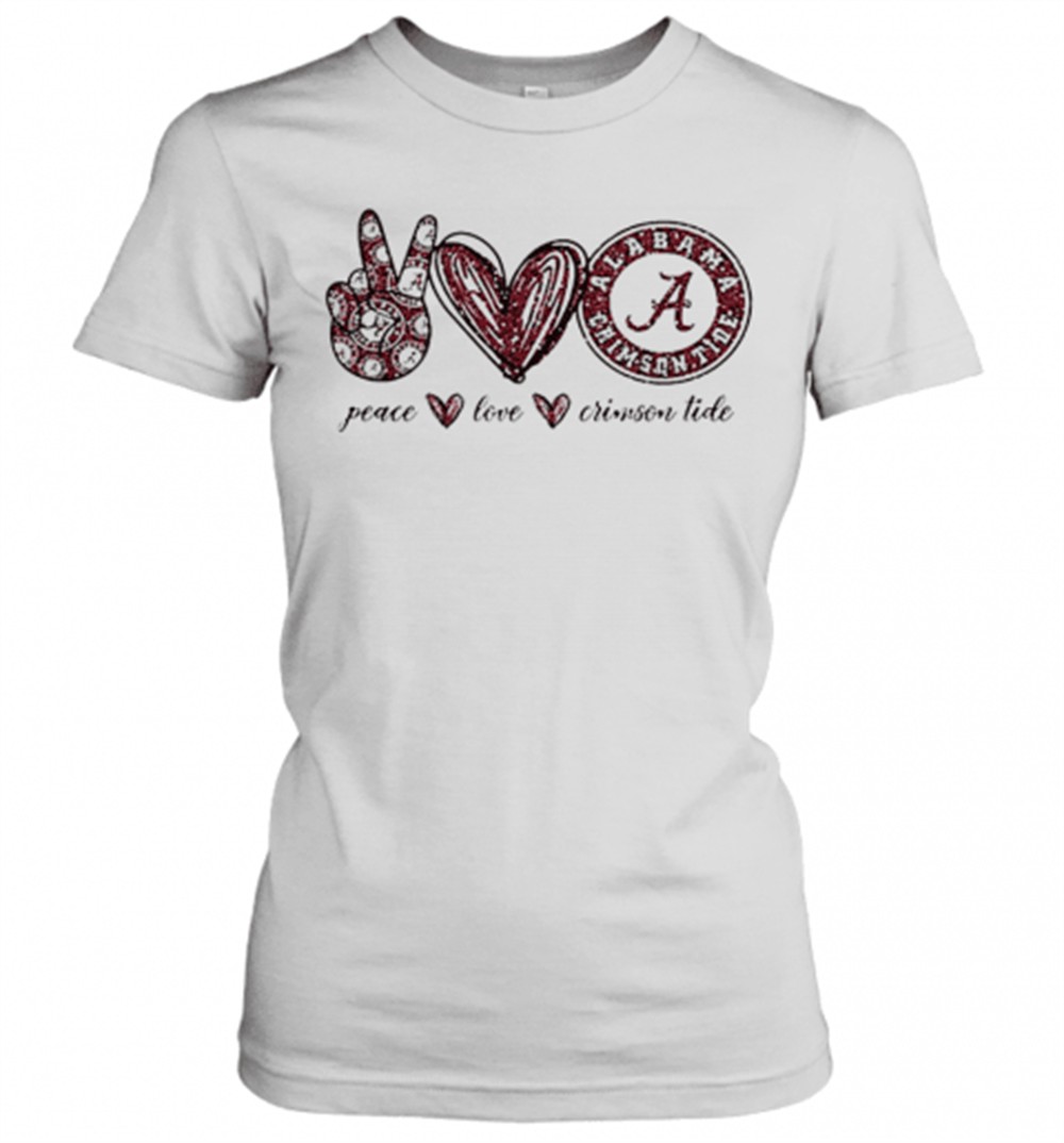 peace-love-alabama-crimson-tide-logo-t-shirt-lse5yimf Peace Love Alabama Crimson Tide Logo T-Shirt