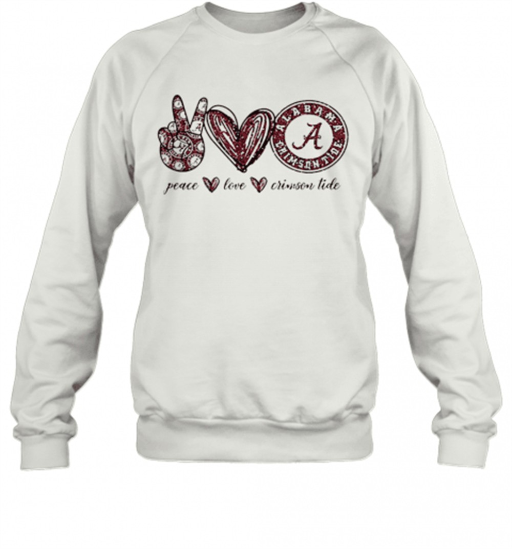 peace-love-alabama-crimson-tide-logo-t-shirt-lse5yimf Peace Love Alabama Crimson Tide Logo T-Shirt