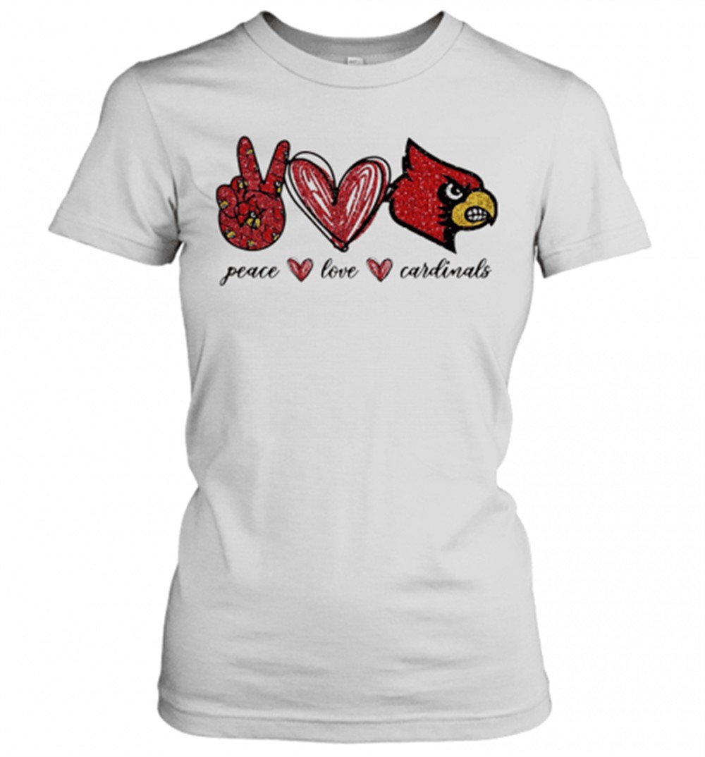 peace-love-cardinals-t-shirt-bqnule0o Peace Love Cardinals T-Shirt