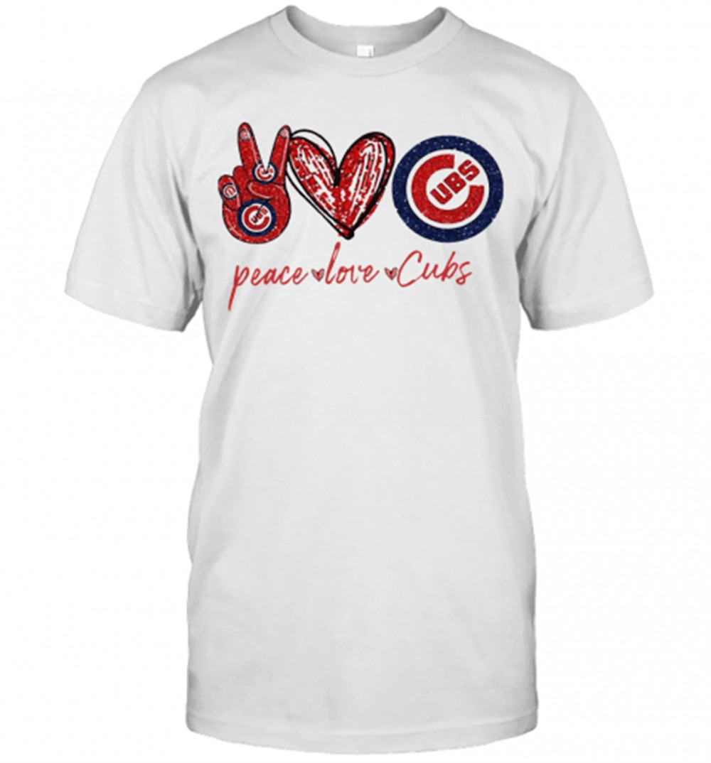 Peace Love Cubs T-Shirt