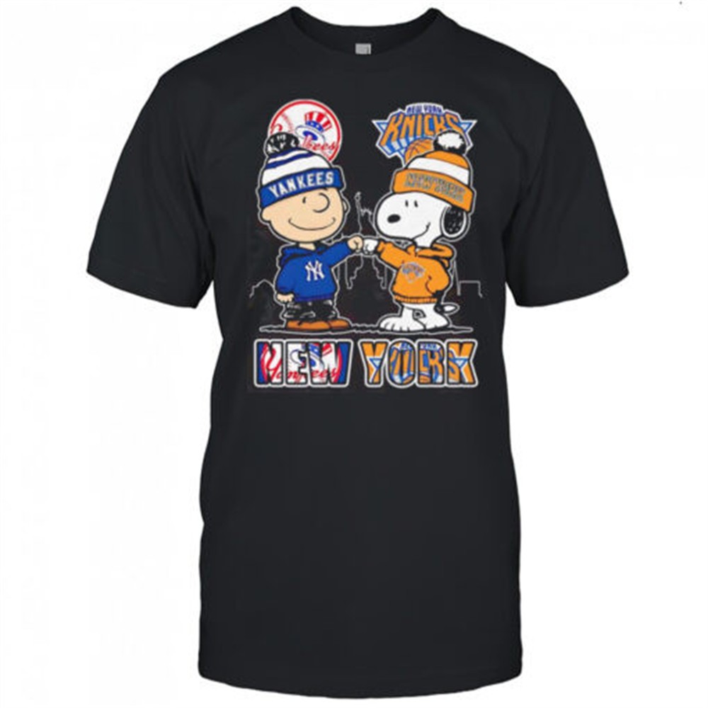 peanuts-charlie-brown-and-snoopy-new-york-sports-shirt-qeqx9l5d Peanuts Charlie Brown and Snoopy New York sports shirt