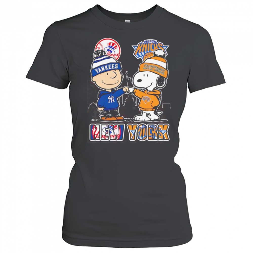 peanuts-charlie-brown-and-snoopy-new-york-sports-shirt-qeqx9l5d Peanuts Charlie Brown and Snoopy New York sports shirt