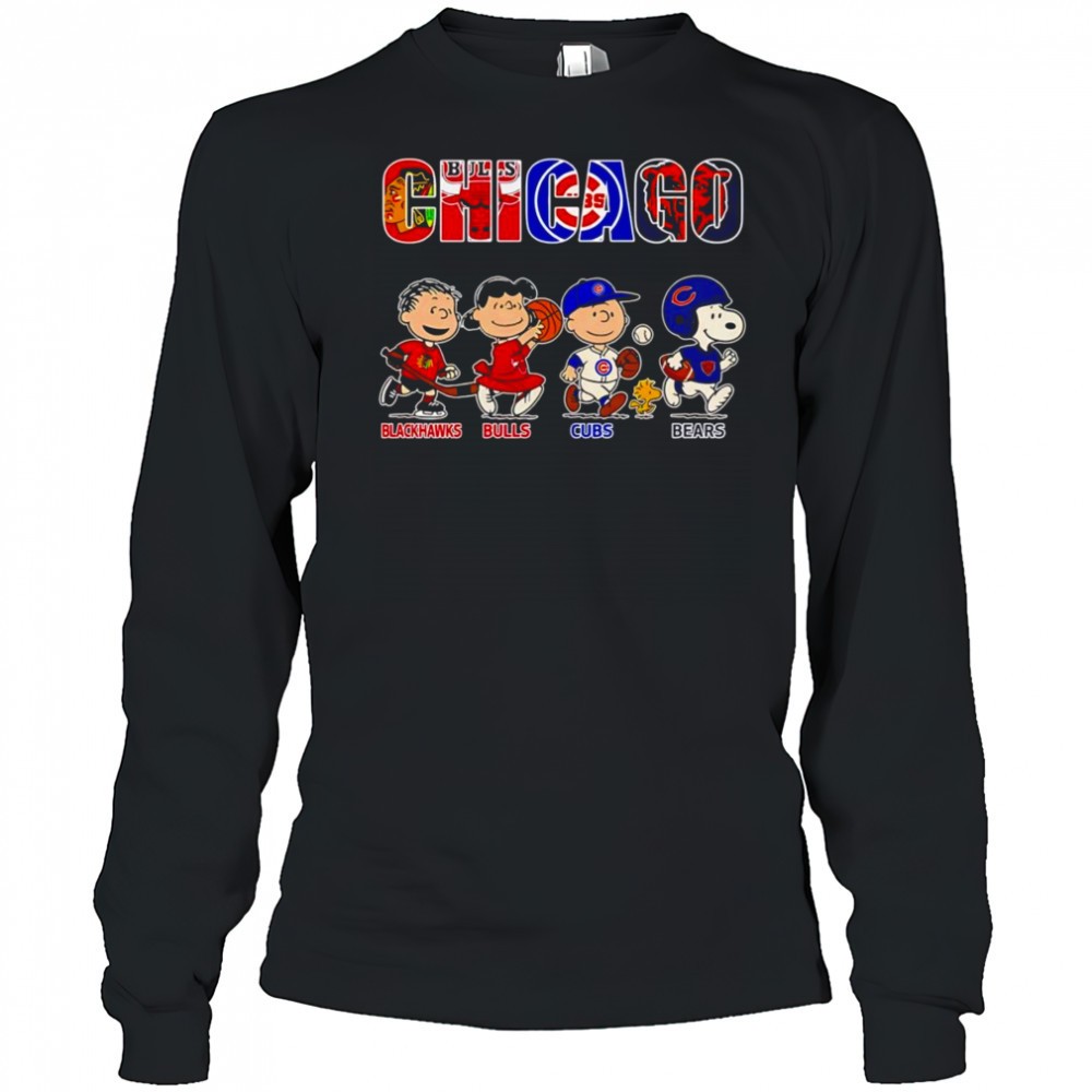 peanuts-chicago-blackhawks-bulls-cubs-bears-shirt-n111eolm Peanuts Chicago Blackhawks Bulls Cubs Bears shirt