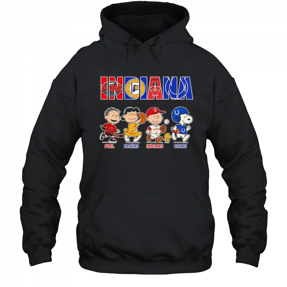 Peanuts Indiana Fuel Pacers Indians Colts shirt