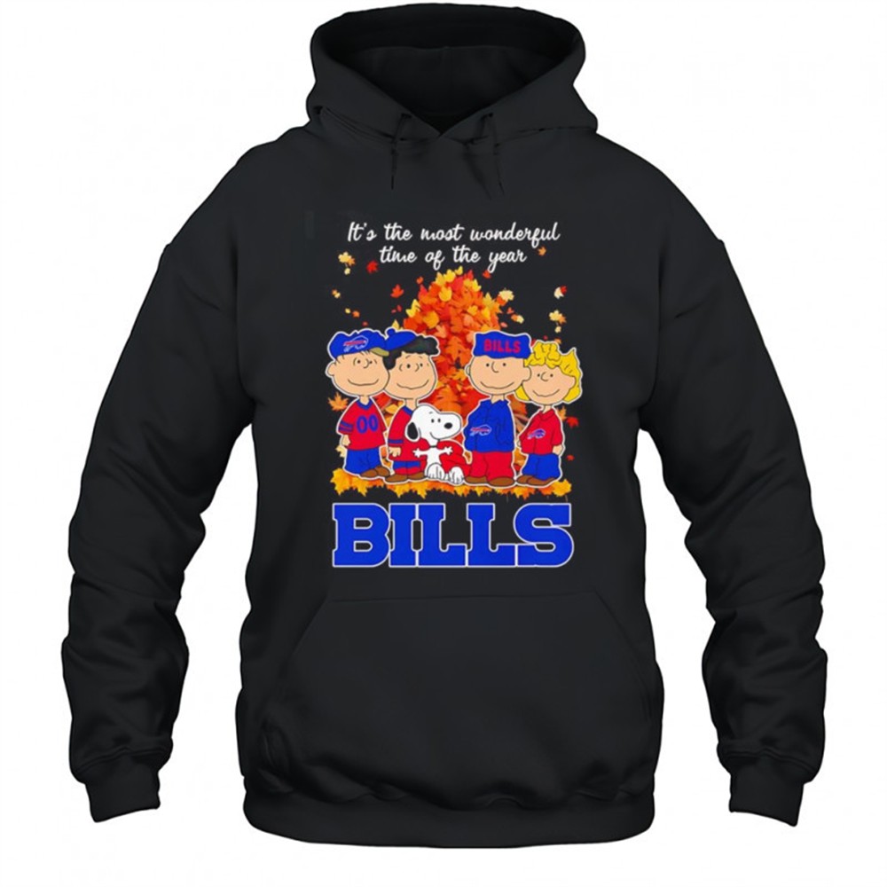 Peanuts its the most wonderful time of the year Buffalo Bills shirt