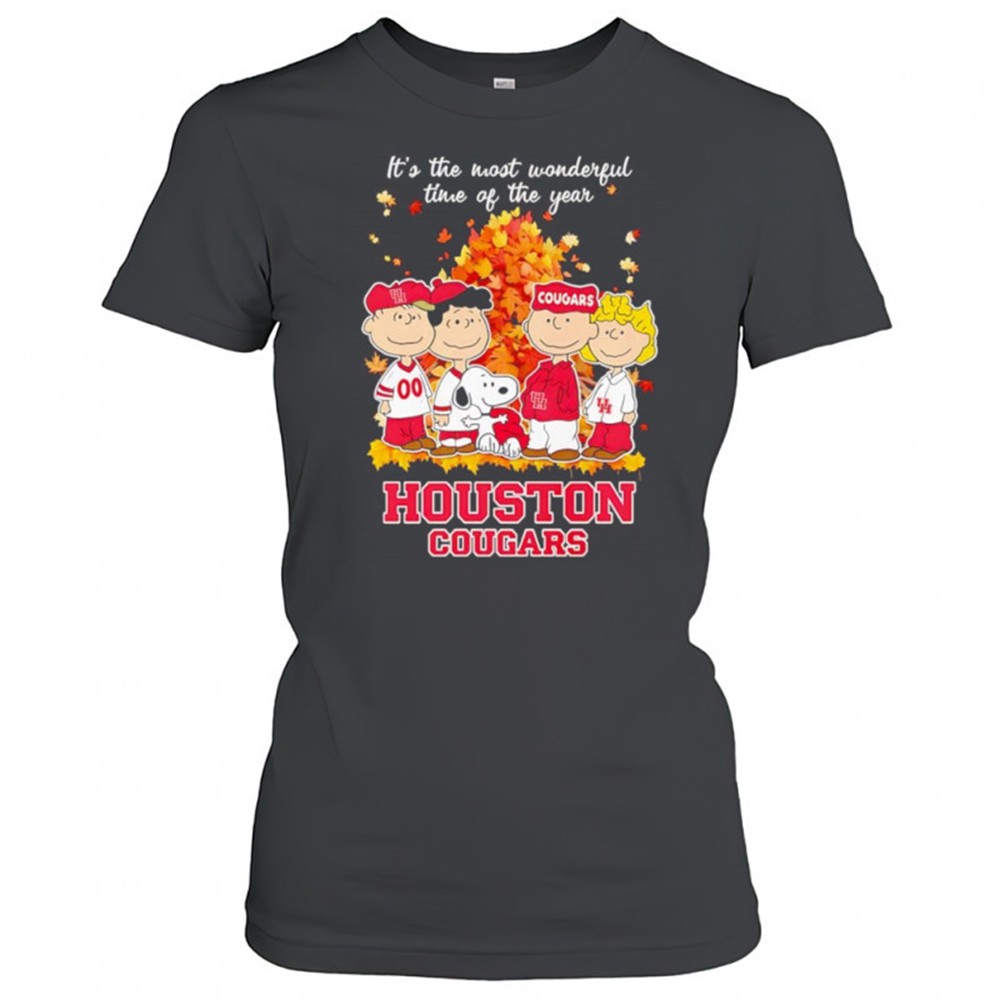 peanuts-its-the-most-wonderful-time-of-the-year-houston-cougars-shirt-xi349ugd Peanuts its the most wonderful time of the year Houston Cougars shirt