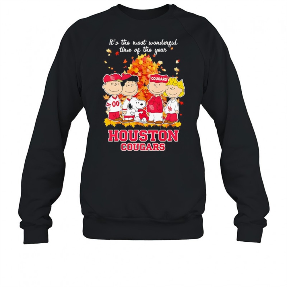 peanuts-its-the-most-wonderful-time-of-the-year-houston-cougars-shirt-xi349ugd Peanuts its the most wonderful time of the year Houston Cougars shirt