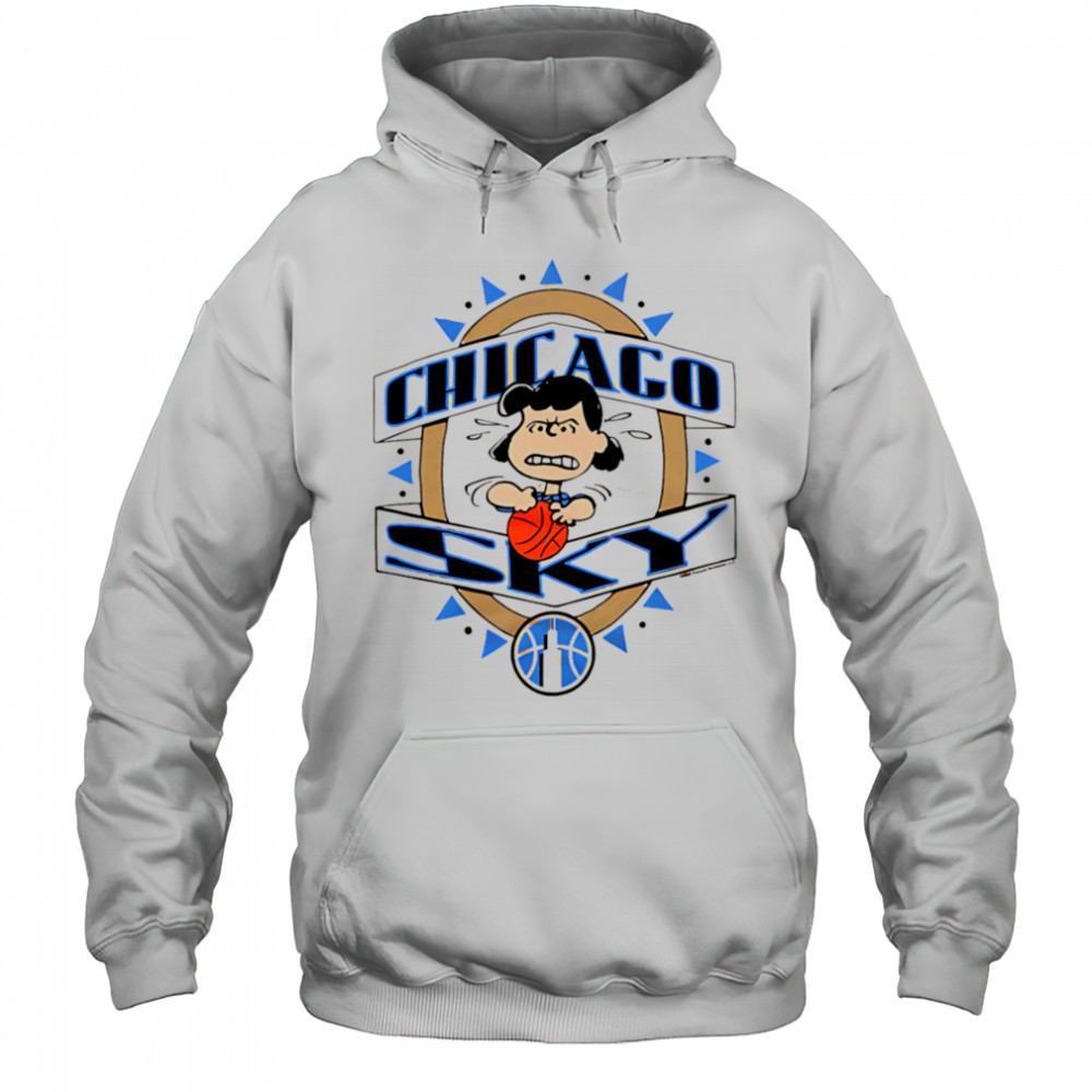 Peanuts Lucy x Chicago Sky shirt