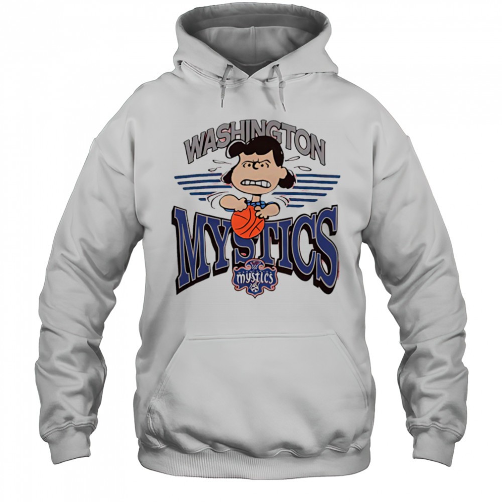 Peanuts Lucy x Washington Mystics shirt