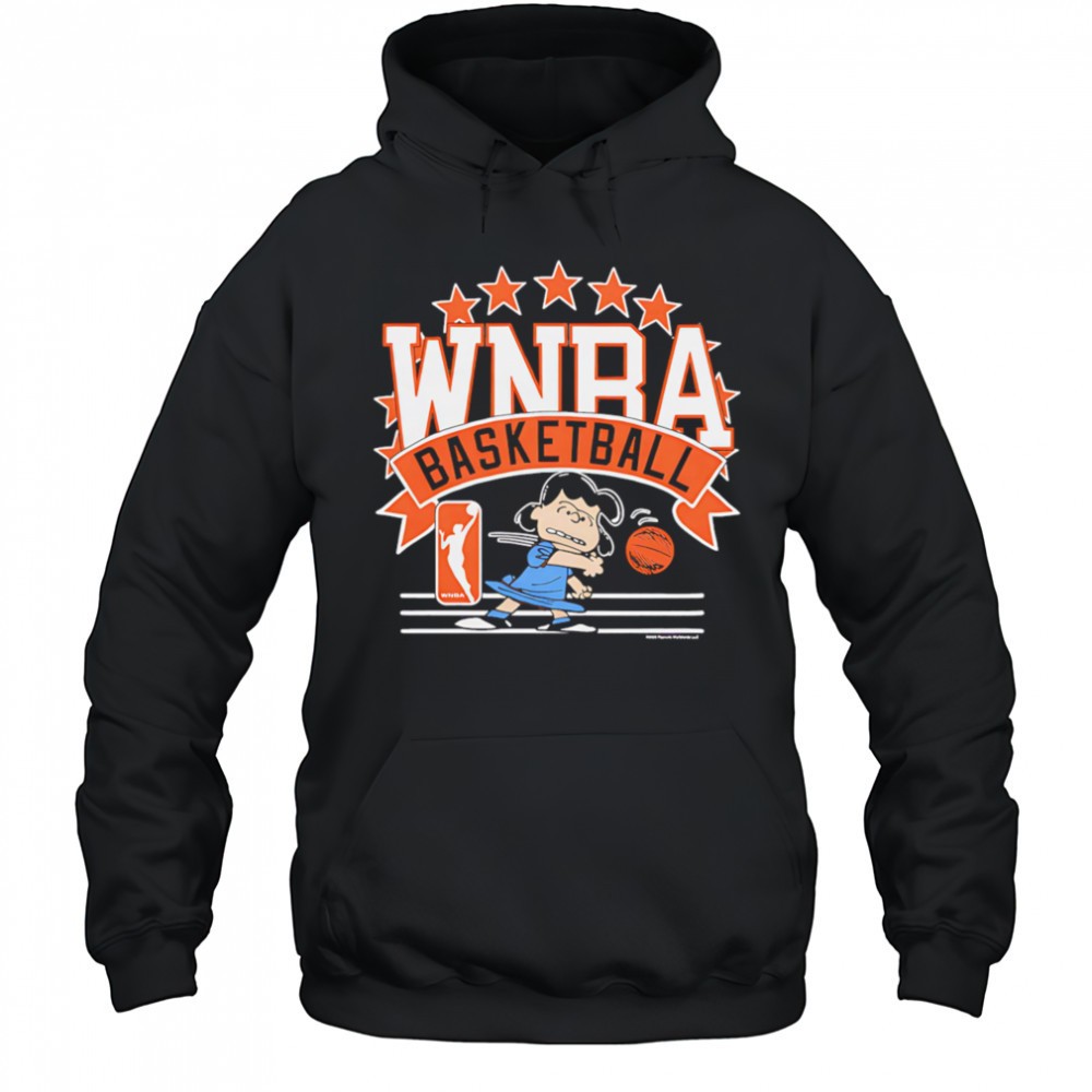 Peanuts Lucy x WNBA shirt