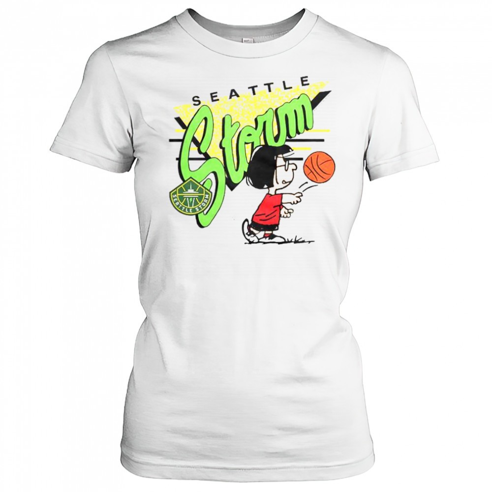 peanuts-marcie-x-seattle-storm-t-shirt-yflabvrr Peanuts Marcie x Seattle Storm T-Shirt