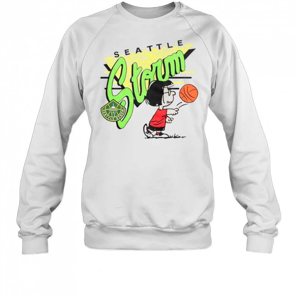 peanuts-marcie-x-seattle-storm-t-shirt-yflabvrr Peanuts Marcie x Seattle Storm T-Shirt