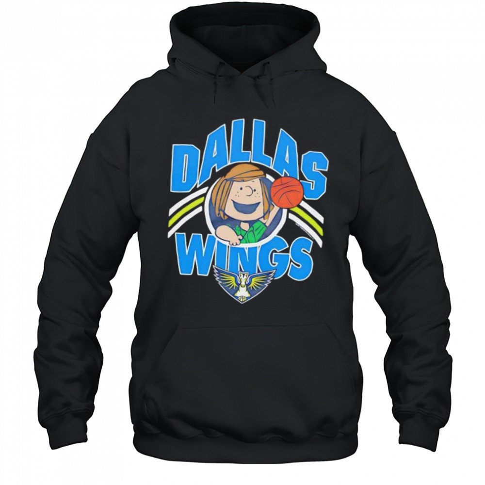 Peanuts Peppermint Patty x Dallas Wings shirt