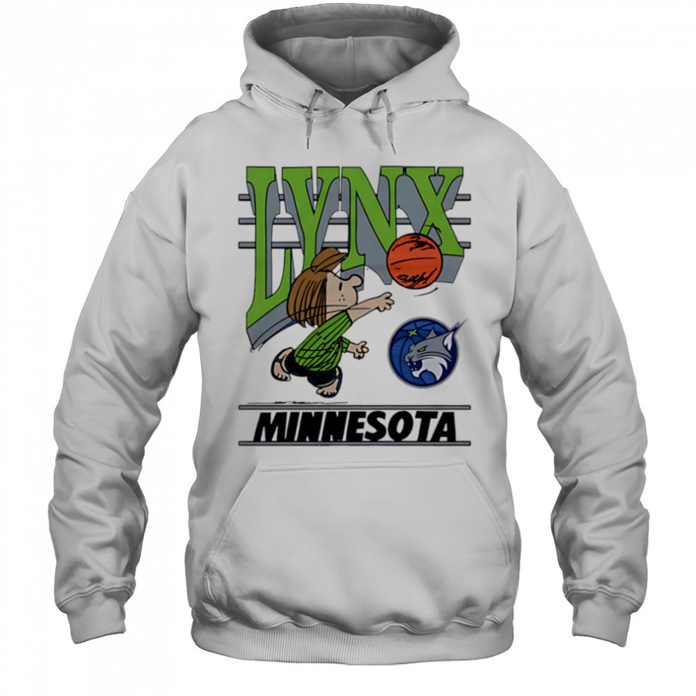 Peanuts Peppermint Patty x Minnesota Lynx shirt
