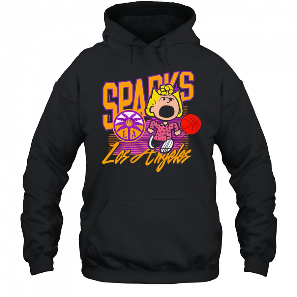 Peanuts Sally x Los Angeles Sparks shirt
