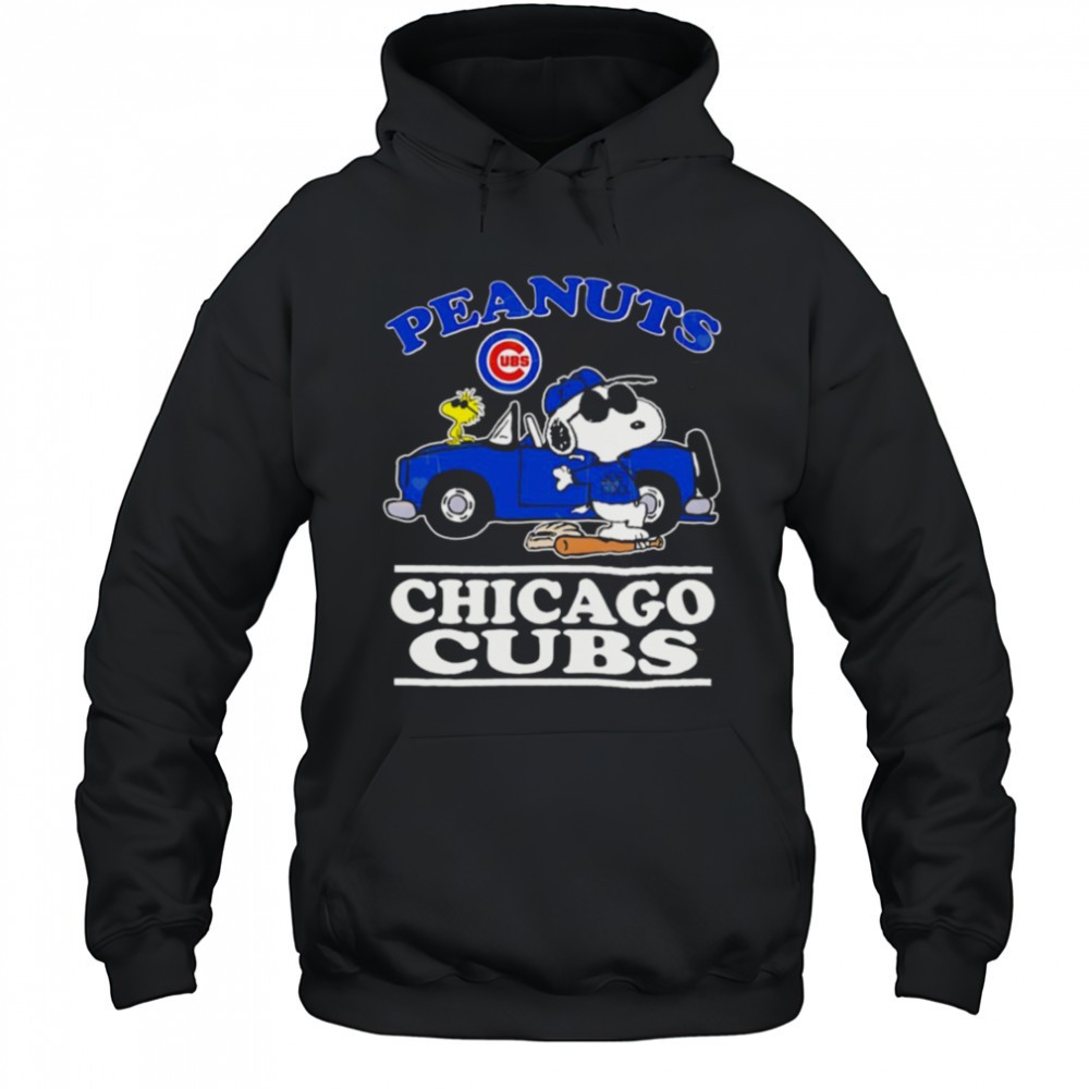 Peanuts Snoopy and Woodstock Chicago Cubs 2025 shirt