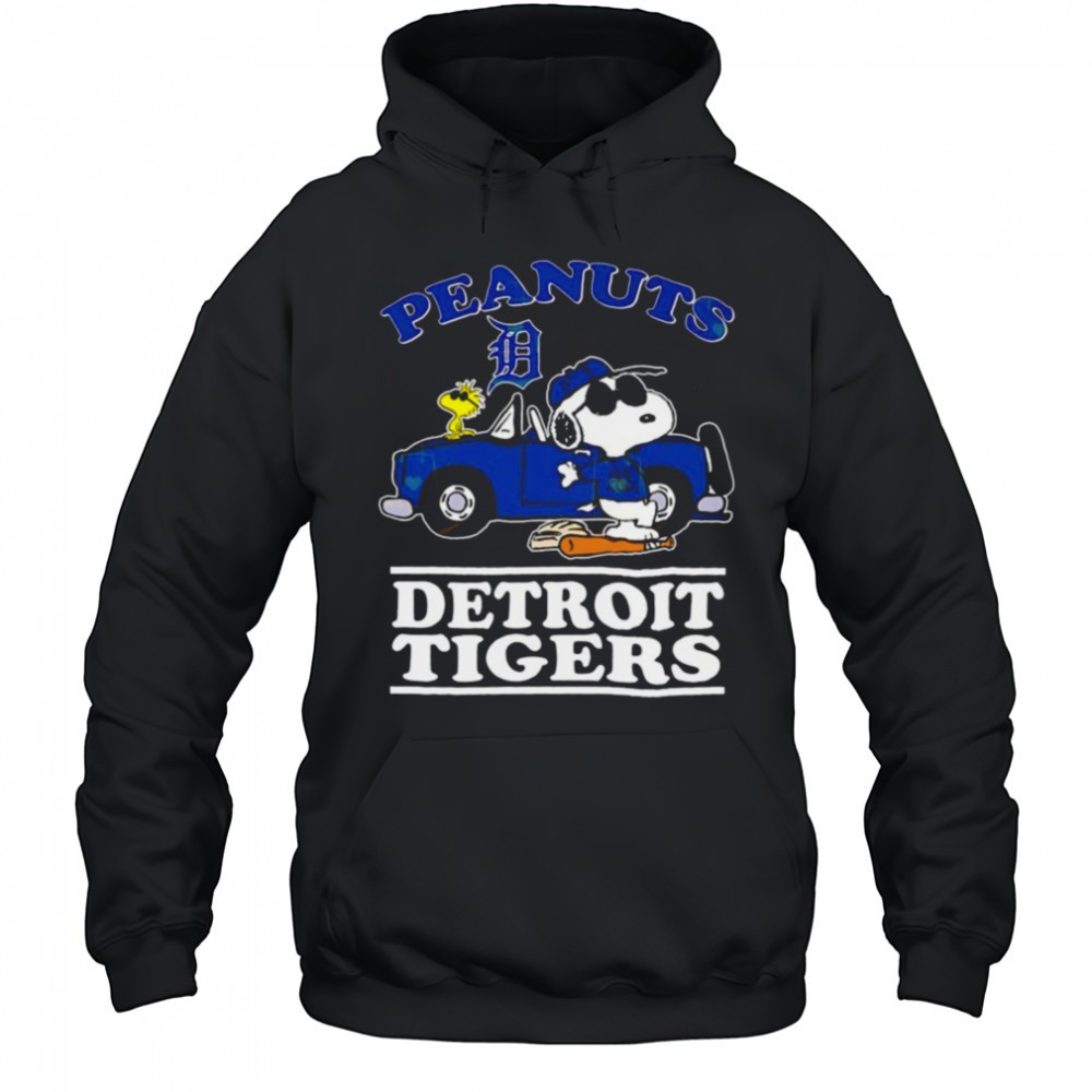 Peanuts Snoopy and Woodstock Detroit Tigers 2025 shirt