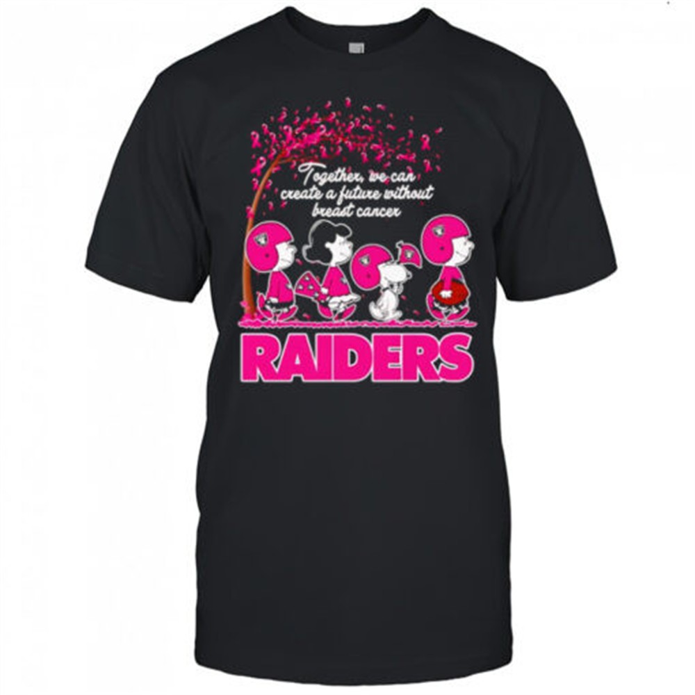peanuts-together-we-can-create-a-future-without-breast-cancer-raiders-shirt-1smwc0hn Peanuts together we can create a future without Breast Cancer Raiders shirt