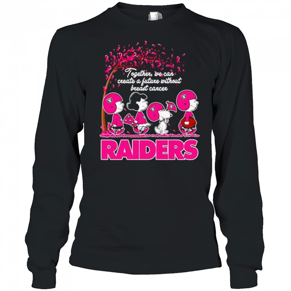 peanuts-together-we-can-create-a-future-without-breast-cancer-raiders-shirt-1smwc0hn Peanuts together we can create a future without Breast Cancer Raiders shirt