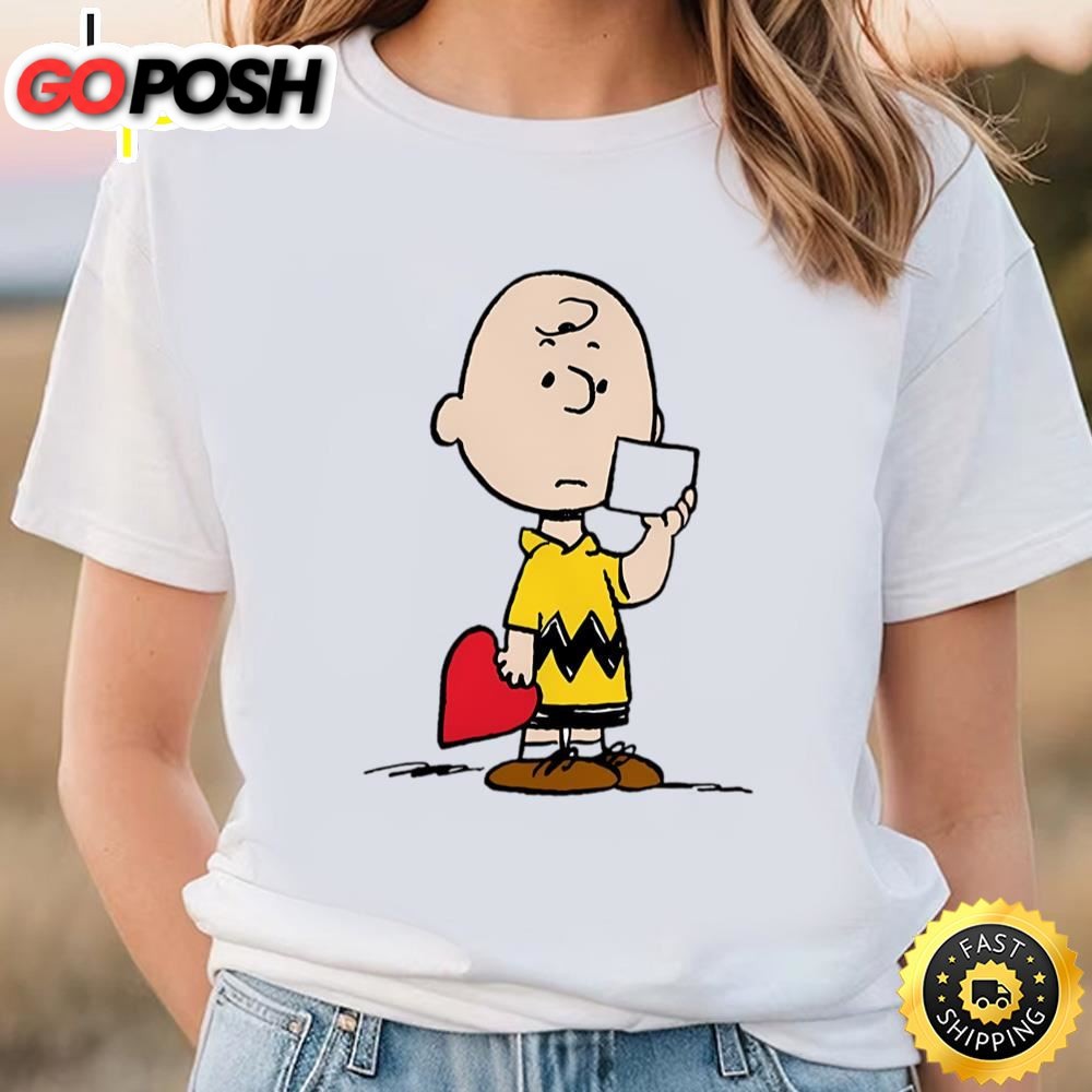 Peanuts Valentines Day Charlie Brown Valentine Baby T-Shirt