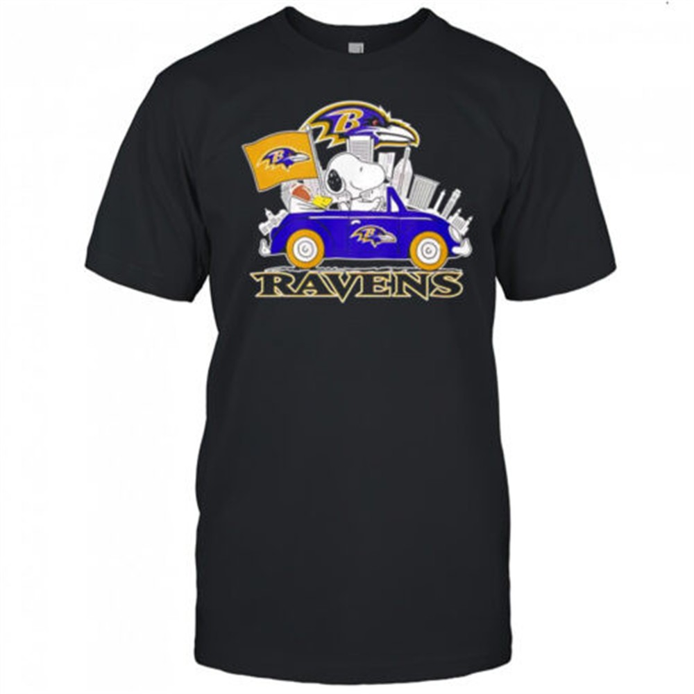 peanuts-x-baltimore-ravens-welcome-to-the-pound-driving-car-shirt-m0cwwme0 Peanuts x Baltimore Ravens Welcome To The Pound driving car shirt