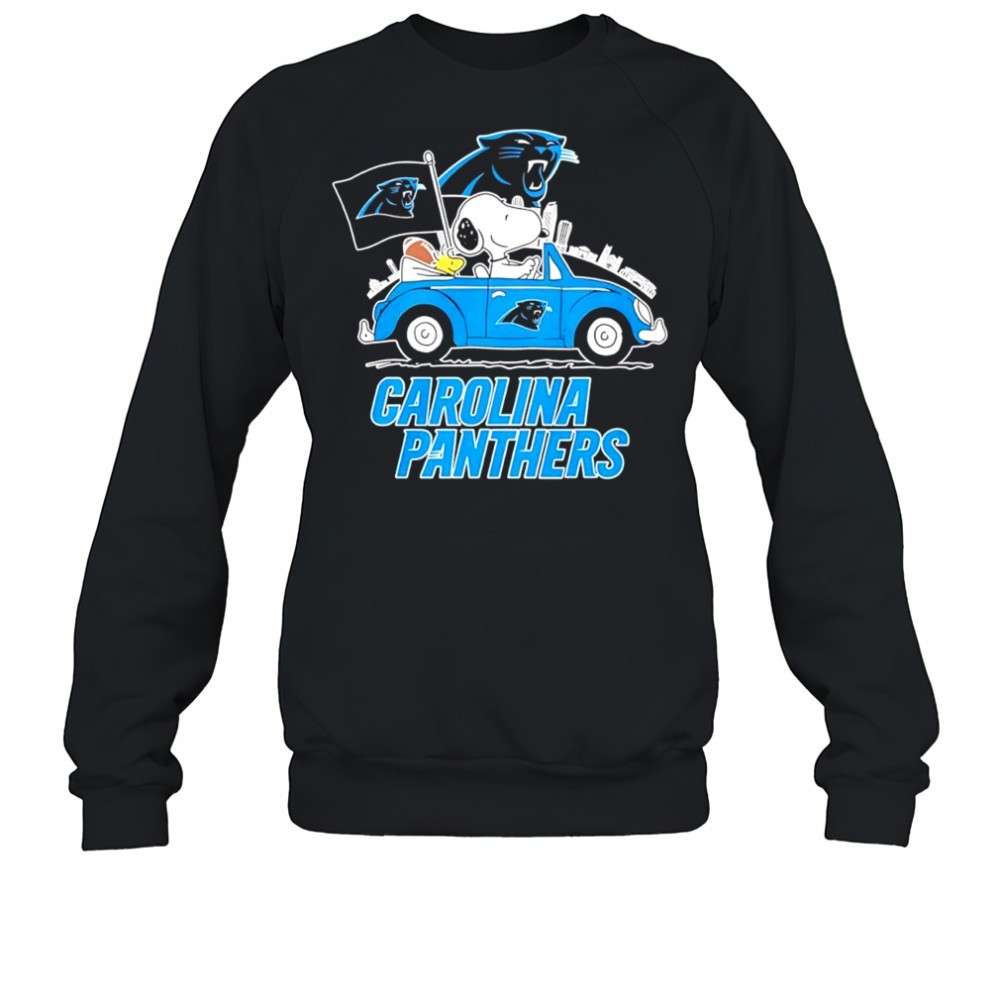 peanuts-x-carolina-panthers-welcome-to-the-pound-driving-car-shirt-91pm6gez Peanuts x Carolina Panthers Welcome To The Pound driving car shirt