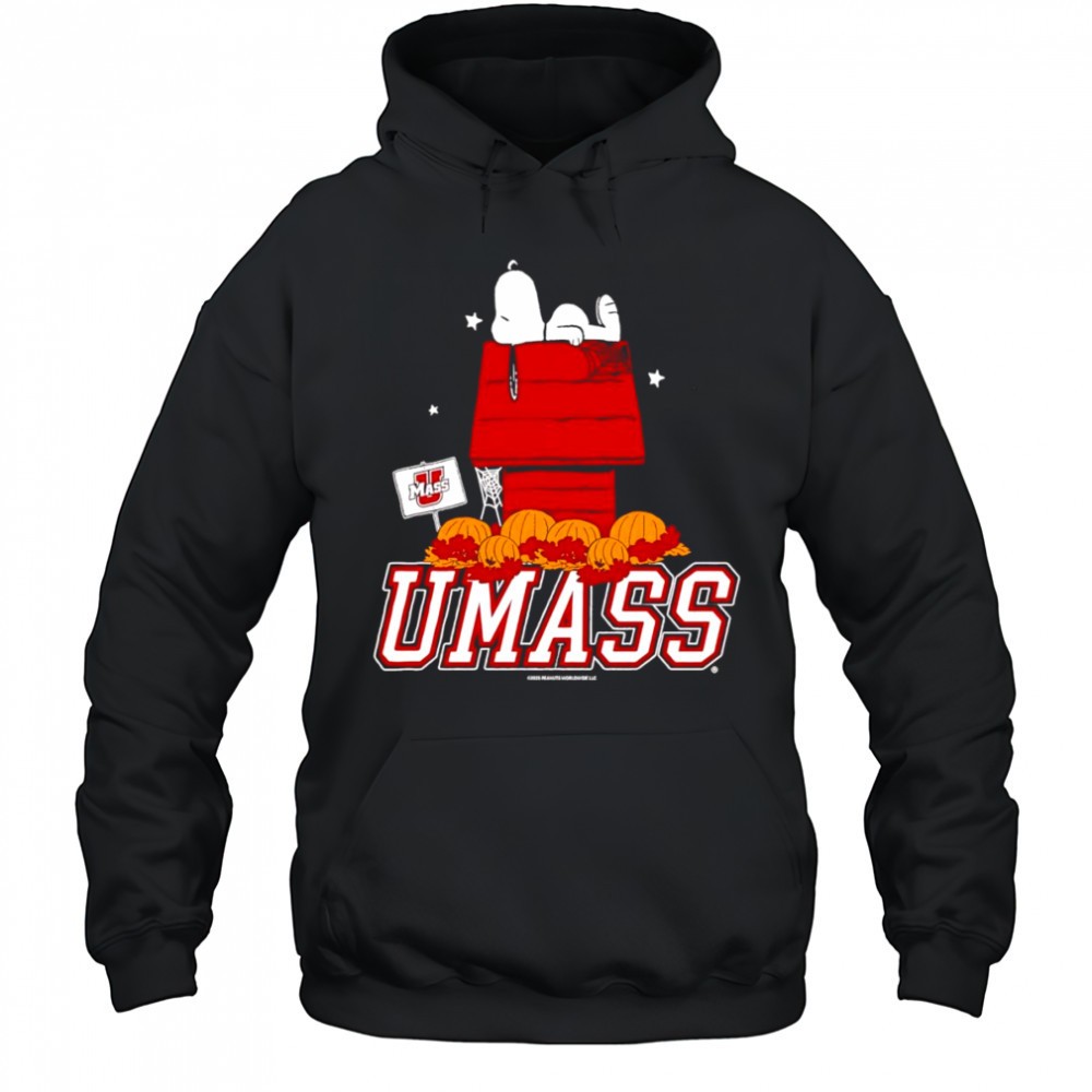Peanuts X Umass Halloween Doghouse Shirt
