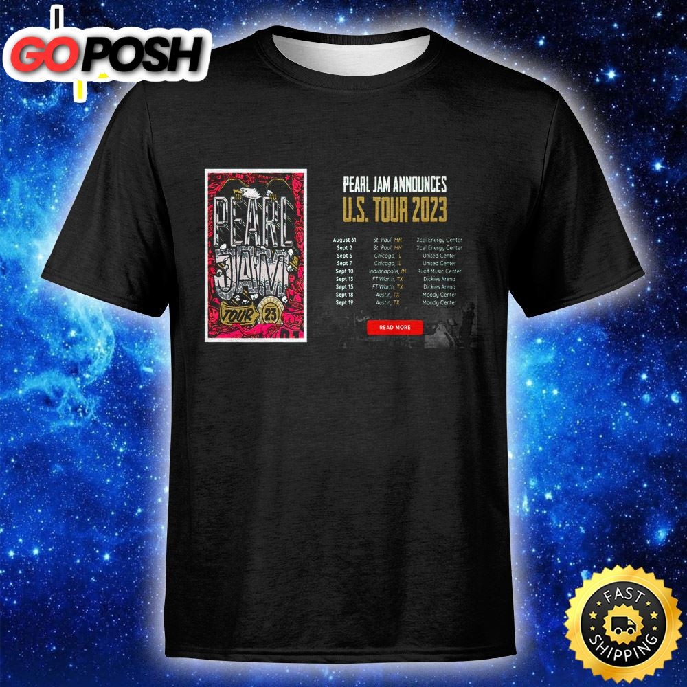 Pearl Jam 2025 Tour Announcement Reaction Unisex T-shirt