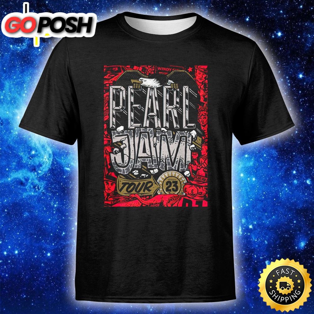Pearl Jam Announce Short 2025 Us Tour Unisex T-shirt