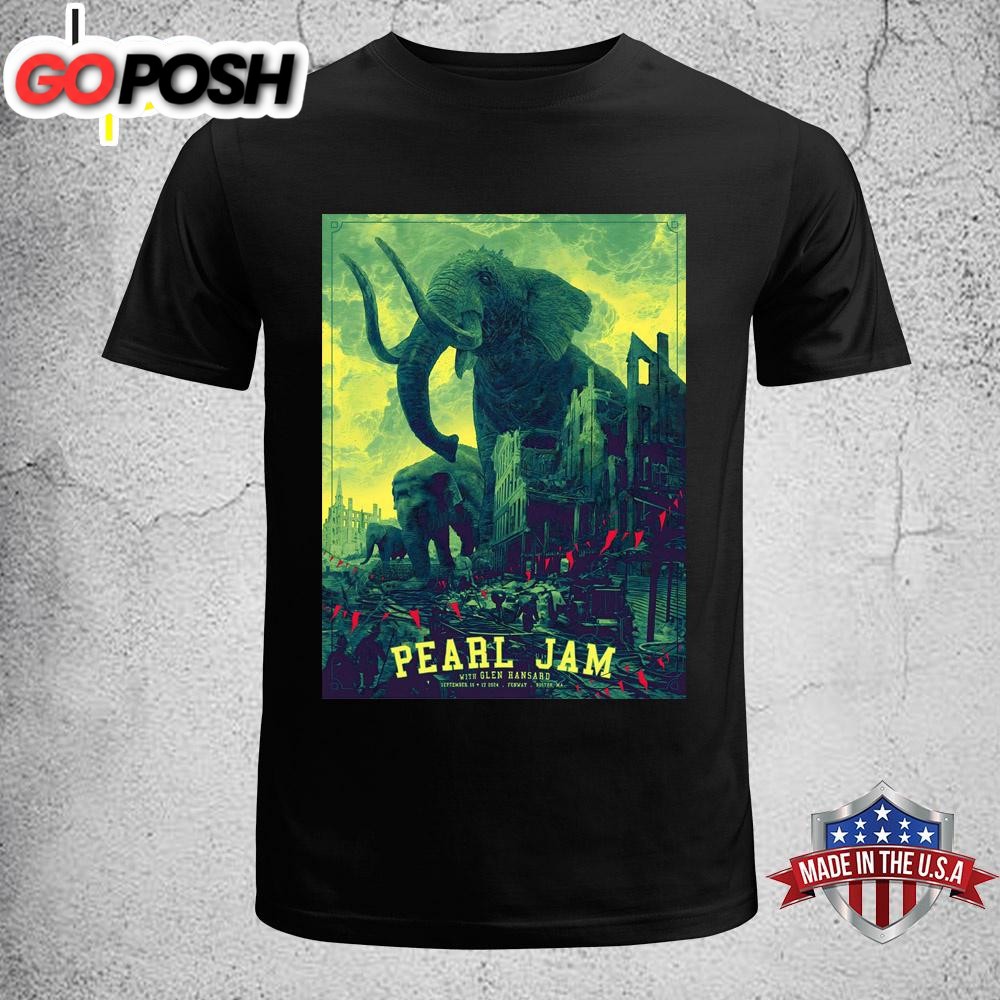 Pearl Jam Dark Matter 2024 Tour Boston Fenway Unisex T-Shirt