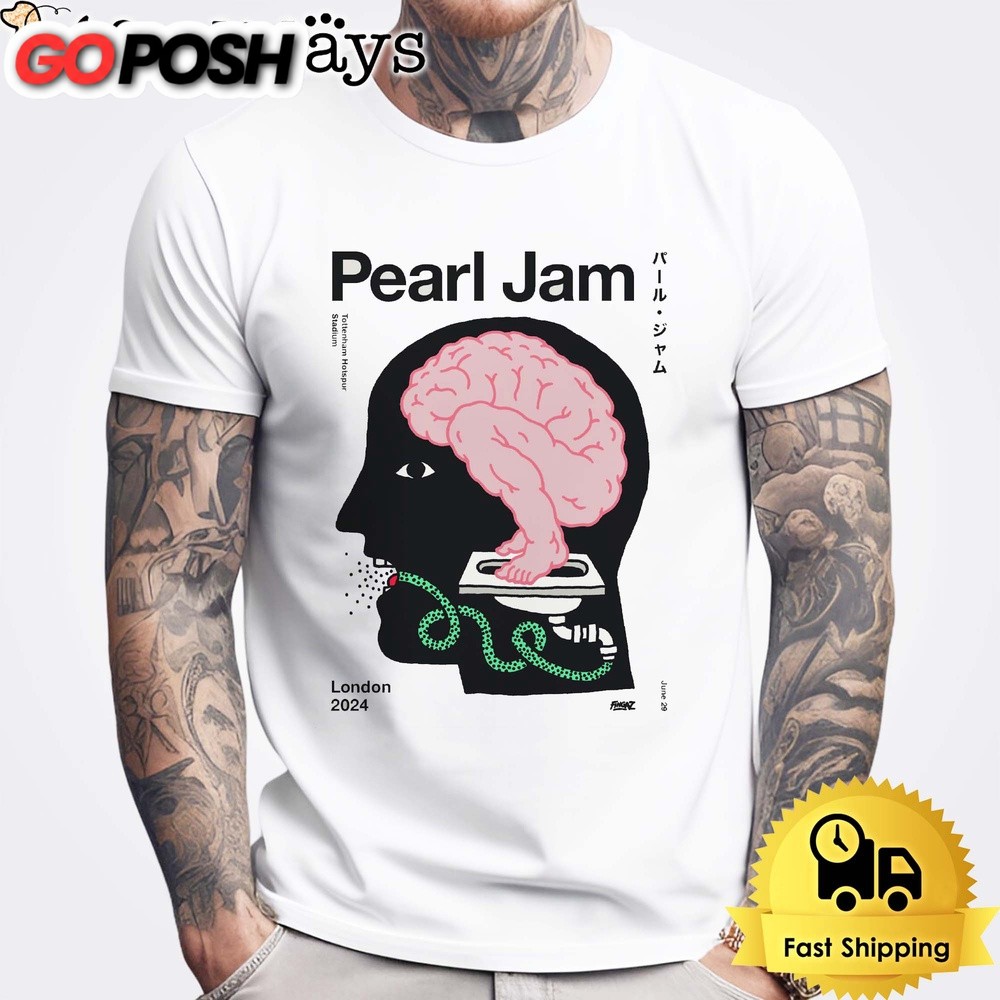 Pearl Jam Dark Matter Tour At London 29 June 2024 Unisex T-Shirt