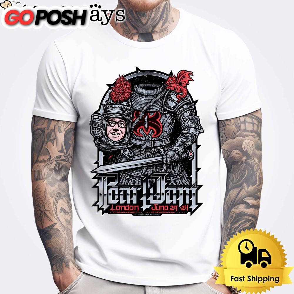 Pearl Jam Dark Matter Tour At Tottenham Hotspur Stadium In June 2024 Unisex T-Shirt