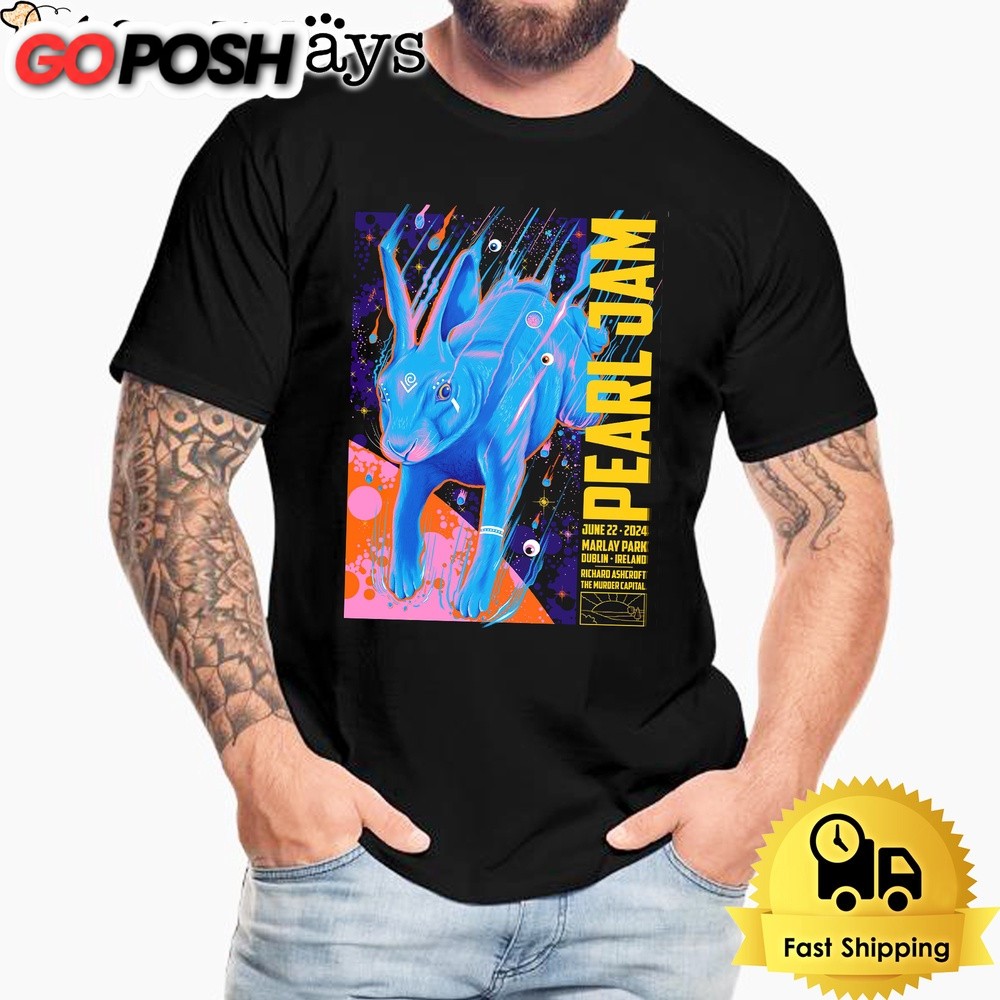 Pearl Jam Event Whelans Live At Marlay Park In Dublin Ireland On June 22 2024 Unisex T-Shirt