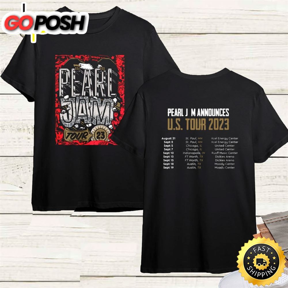 Pearl Jam Merch 2025 Unisex T-shirt